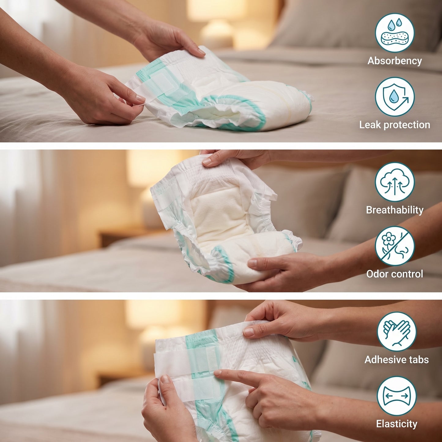 Adult Life Diapers Tape Style